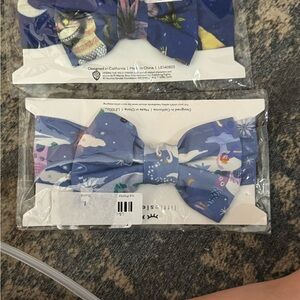 Little Sleepies ice princess and where the wild things are lux bows